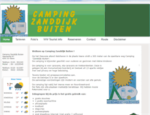 Tablet Screenshot of campingzanddijkbuiten.nl